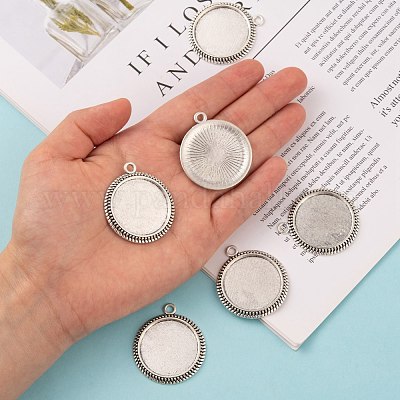 Сплавочные сеттинги для кулона (кабошон) TIBEP-M022-54AS-1