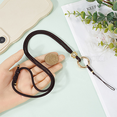 Ремни для мобильных устройств из полиэстера и золотого сплава FIND-WH20004-52C-1