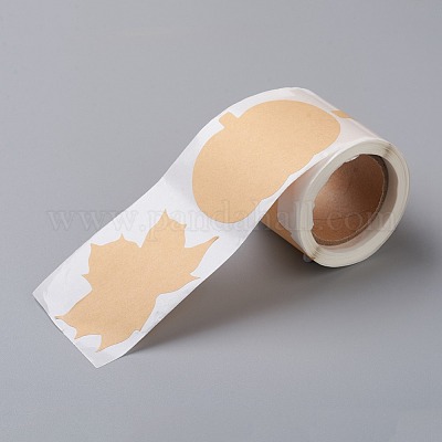 Самоклеящиеся стикеры из крафт-бумаги DIY-G021-06-1