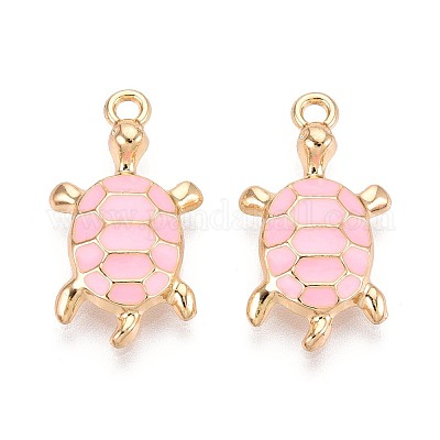 Подвески из эмали и сплава PALLOY-T092-26G-03-1