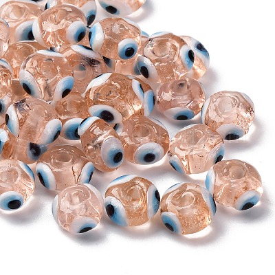 Ручной зло бусины глаз&nbsp;LAMP-F021-01-07-1