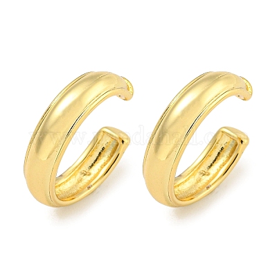 Серьги-манжеты из латуни EJEW-C104-139G-1