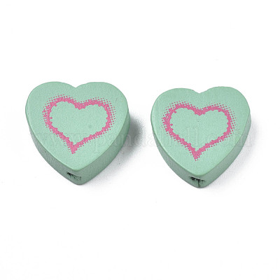 Бусины из клена&nbsp;WOOD-Q030-87F-1