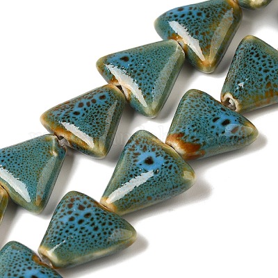 Фарфора ручной работы бисер нитей PORC-P028-01A-1