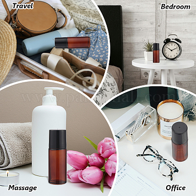 Стеклянные бутылки с роликовыми шариками MRMJ-WH20007-016-1