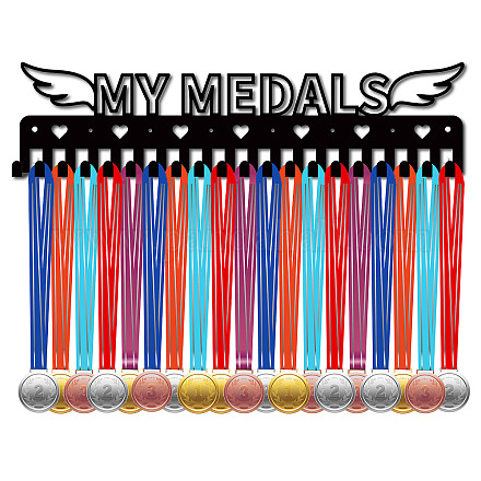Cadre porte-médailles en fer ODIS-WH0028-105-1