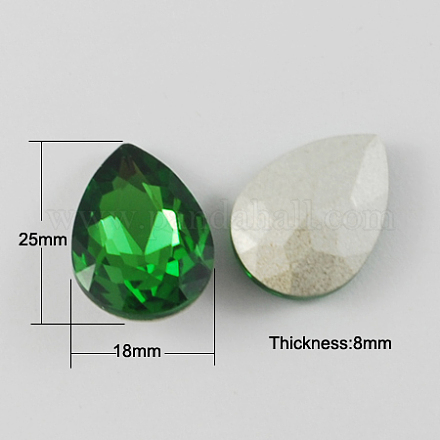 Diamante de imitación de cristal en punta RGLA-Q003-15-1