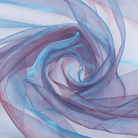 Ткань из полиэстера и органзы DIY-WH0003-138C-1