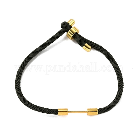 Плетеный браслет из нейлонового шнура MAK-A017-D03-22G-1