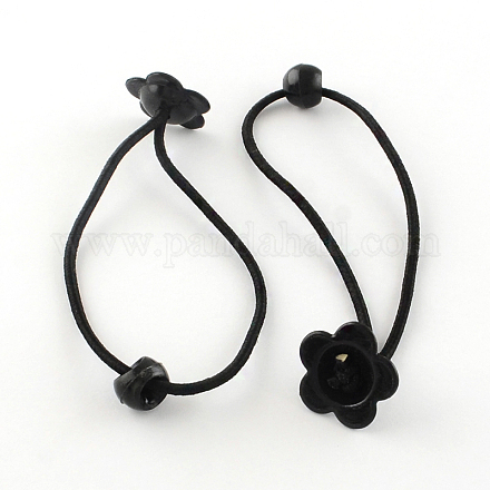 Fleurs accessoires pour cheveux de cheveux cravates élastiques OHAR-S182-01-1