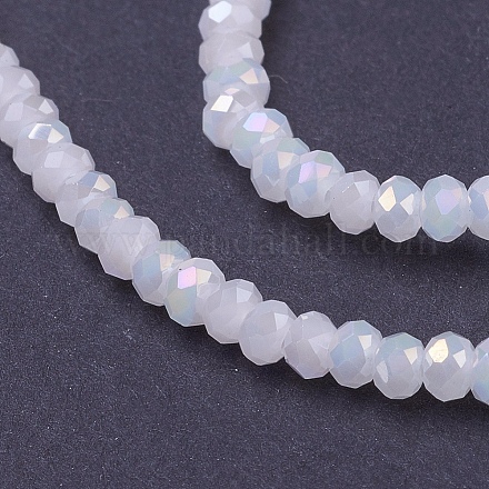 Chapelets de perles en verre électroplaqué EGLA-R048-2mm-36-1