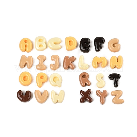 Непрозрачные кабошоны из смолы CRES-M037-03-1