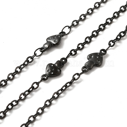 304 cadenas de eslabones de seta de acero inoxidable STAS-B041-11EB-1