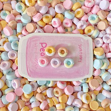 Непрозрачные кабошоны из смолы RESI-H166-25E-1