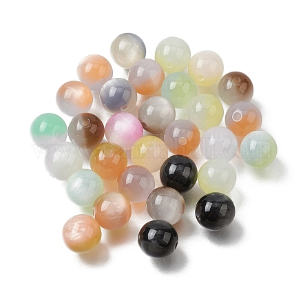 Бусины из cмолы&nbsp;RESI-H044-10D-1