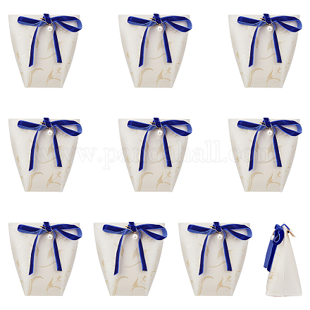 Картонные коробки конфет с цветочным принтом CON-WH0089-51A-1