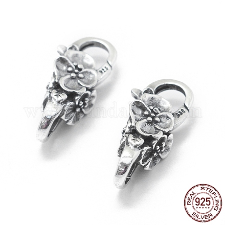 Tailandia 925 chiusure a moschettone in argento sterling STER-L055-051AS-1