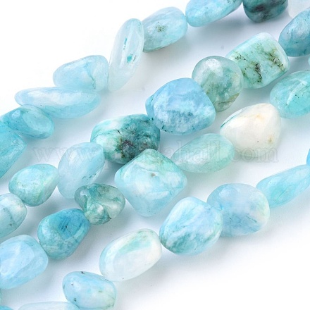 Natural Hemimorphite Beads Strands G-I250-02F-1