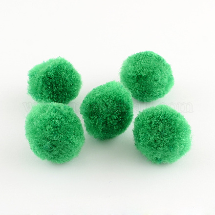 Round Wool Pom Pom Ball Beads X-AJEW-S006-2mm-13-1