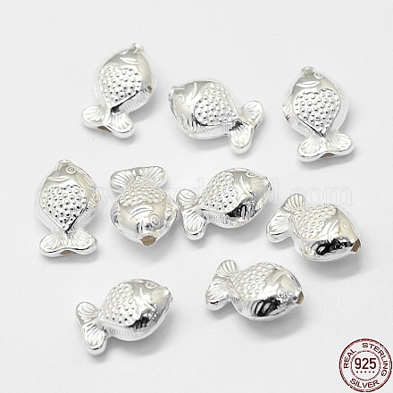 Sterling Silver Beads X-STER-G012-04S-1