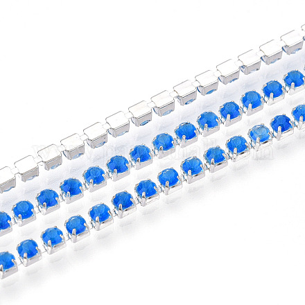 Cadenas de la taza del Rhinestone de hierro CH-T006-01A-08-1