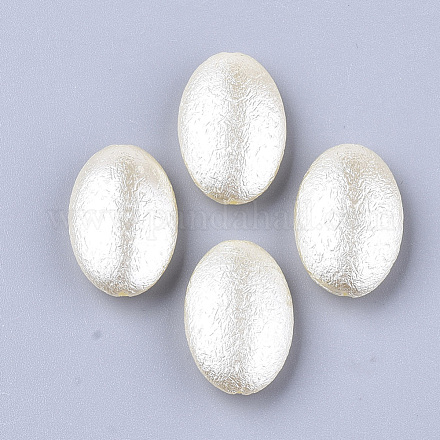Perles d'imitation perles en plastique ABS OACR-T017-09A-1