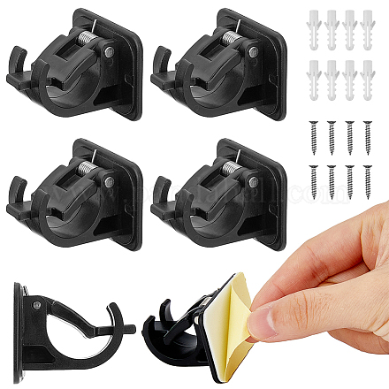 Пластиковый стержень для вешалки для одежды AJEW-WH0347-42-1