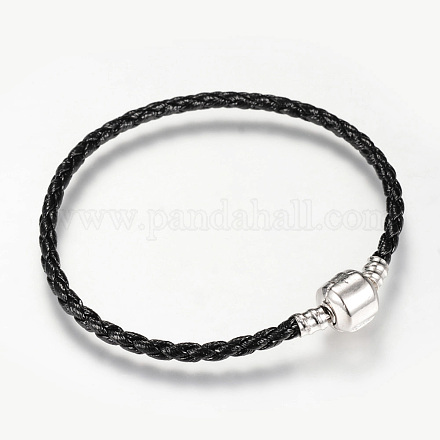 Création de bracelet de style européen en simili cuir X-MAK-R011-02B-1