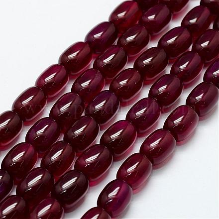 Natural Agate Beads Strands G-N0309-21A-1
