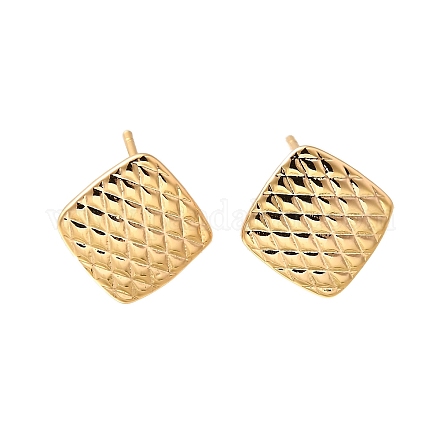 Латунь серьги KK-K294-33G-1