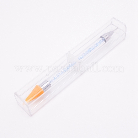 Penne per raccoglitori di strass per nail art in acrilico MRMJ-WH0062-55B-1