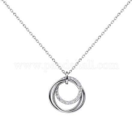925 collana pendente in argento sterling BB60316-B-1