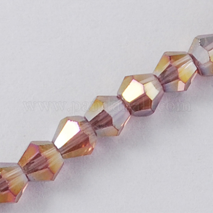 Glass Beads Strands EGLA-S056-2mm-01-1