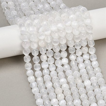 Нити из натурального селенита G-F805-01-1