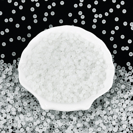 6/0 прозрачный внутри цветной стеклянный бисер SEED-N008-08V-1