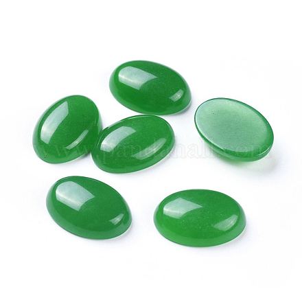 Cabuchones de jade blanco natural G-K290-01F-1