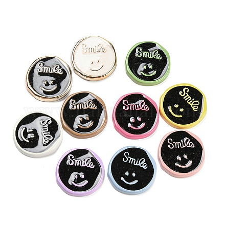 Opaque Resin Cabochons RESI-D003-07-1
