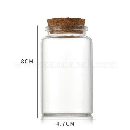 Стеклянная бутылка CON-WH0085-73D-1