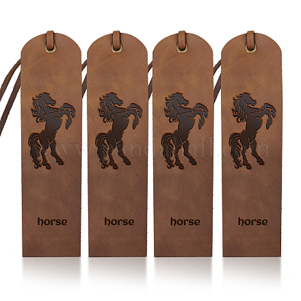 Этикетки из воловьей кожи AJEW-WH0386-0045-1