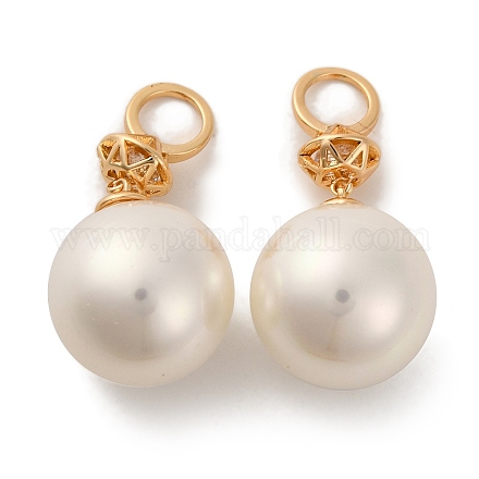 Покрытие стойки латунь микропаве прозрачные подвески из кубического циркония KK-B103-02B-G-1