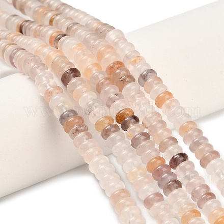 Природного кварца нитей бисера G-Z110-B15-2x4mm-1