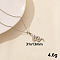 304 Stainless Steel Serpentine Pendant Necklaces, Cable Chain Necklaces
