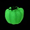 Luminous Resin Display Decorations, Home Decorations, Glow in the Dark, Pumpkin, 17x16~17x15mm