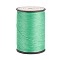 Flat Waxed Polyester Thread String, Micro Macrame Cord, for Leather Sewing Stitching, Aquamarine, 0.8~0.9x0.3mm, about 109.36 Yards(100m)/Roll