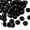 K9 Glass, Imitation Austrian Crystal Beads, Grade AAA, Faceted, Rondelle, Black, 8x5.5mm, Hole: 0.9~1mm