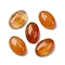 Natural Carnelian Cabochons, Dyed & Heated, Oval, 12x8x4.5mm