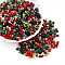 Glass Seed Beads, Mixed Shapes, Mixed Style, Mixed Color, 2.5~12.5x2~8x2~8mm, Hole: 0.7~1.5mm, about 2045~3215pcs/pound