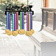 Porta medaglie in ferro espositore da parete ODIS-WH0021-606-7