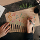 Fingerinspire 音符ステンシル 11.7x8.3 インチ ミュージカル ペインティング ステンシル プラスチック ピアノ キーボード & 音符模様 テンプレート 再利用可能な DIY アートとクラフト 音楽ステンシル 床壁家の装飾用 DIY-WH0396-409-7