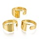 (vendita di fabbrica di feste di gioielli) anelli per polsini in lega RJEW-S038-195T-G-NR-2